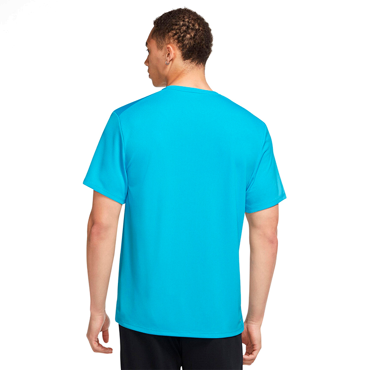 Tricou bărbătesc Nike M NK DF UV MILER SS L Albastru deschis photo 4